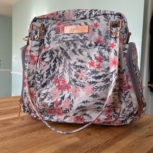 Jujube Sakura Swirl Be Supplied Pump bag/Diaper Bag